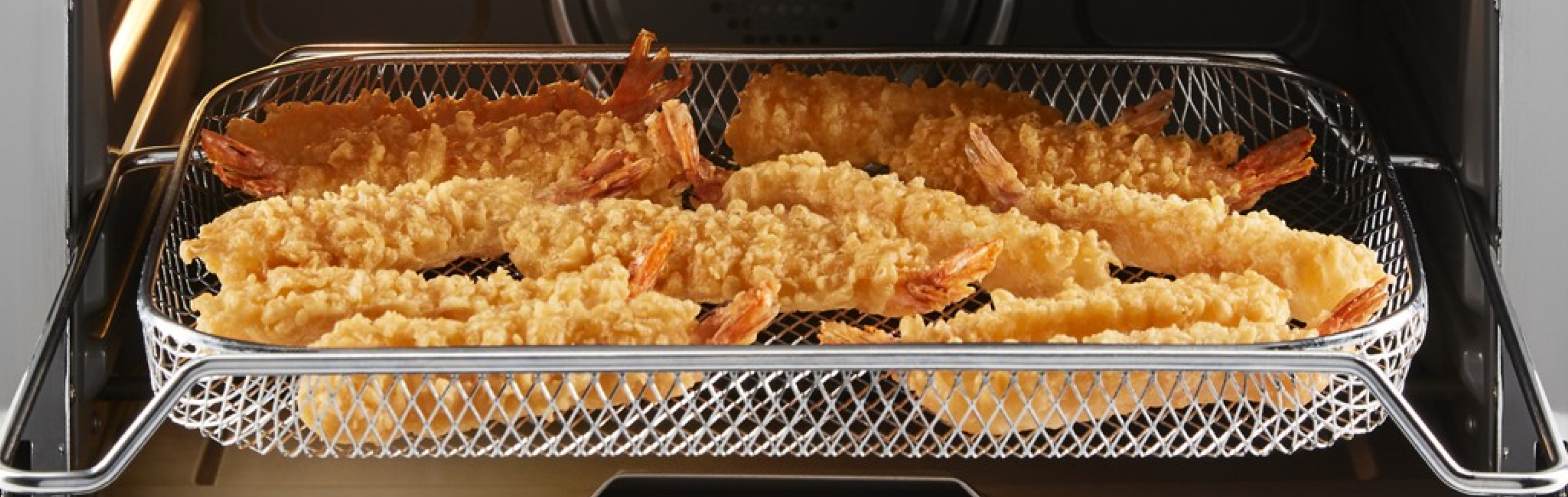 Food in an air fry basket