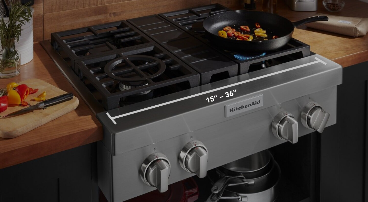 KitchenAid® gas cooktop KitchenAid® gas cooktop