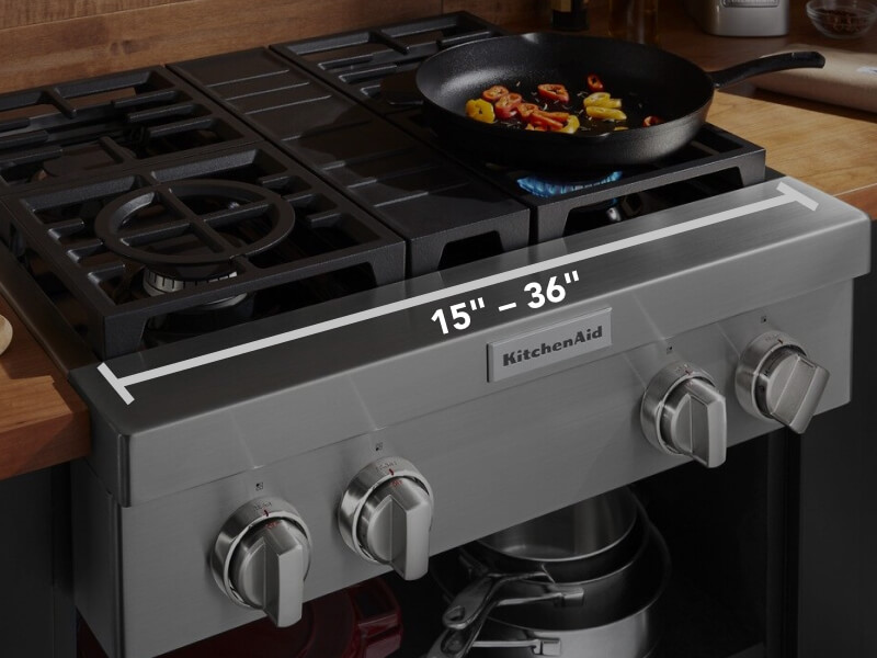 KitchenAid® gas cooktop KitchenAid® gas cooktop