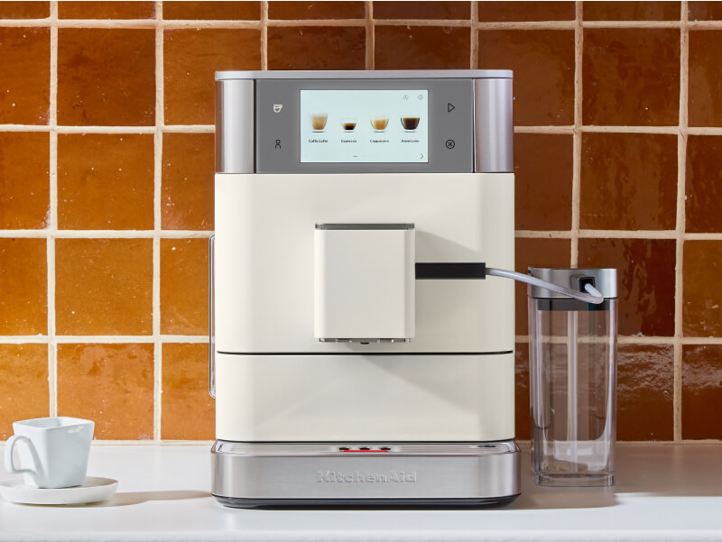 White KitchenAid® Semi-Automatic Espresso Machine White KitchenAid® Semi-Automatic Espresso Machine