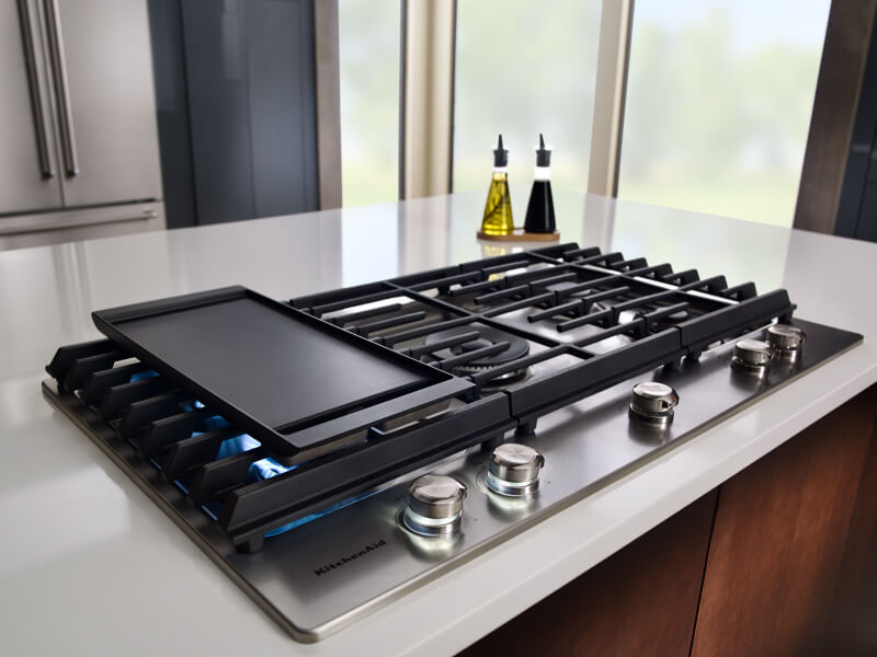 Gas stovetop Gas stovetop