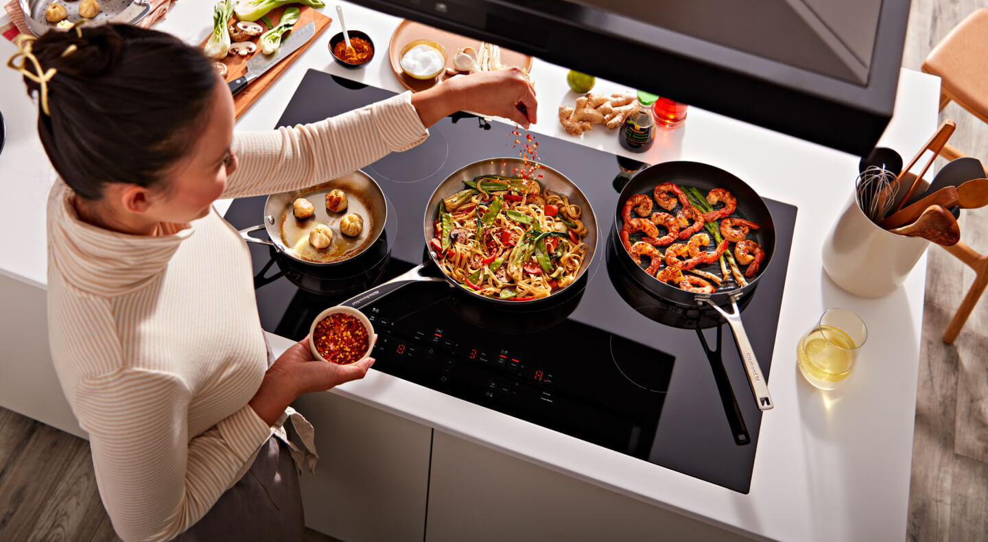 Induction stovetop