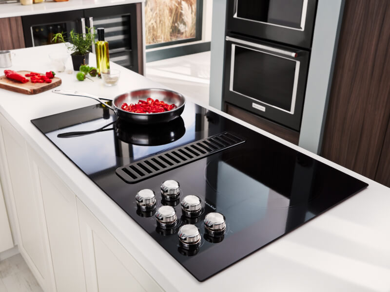 Downdraft stovetop Downdraft stovetop