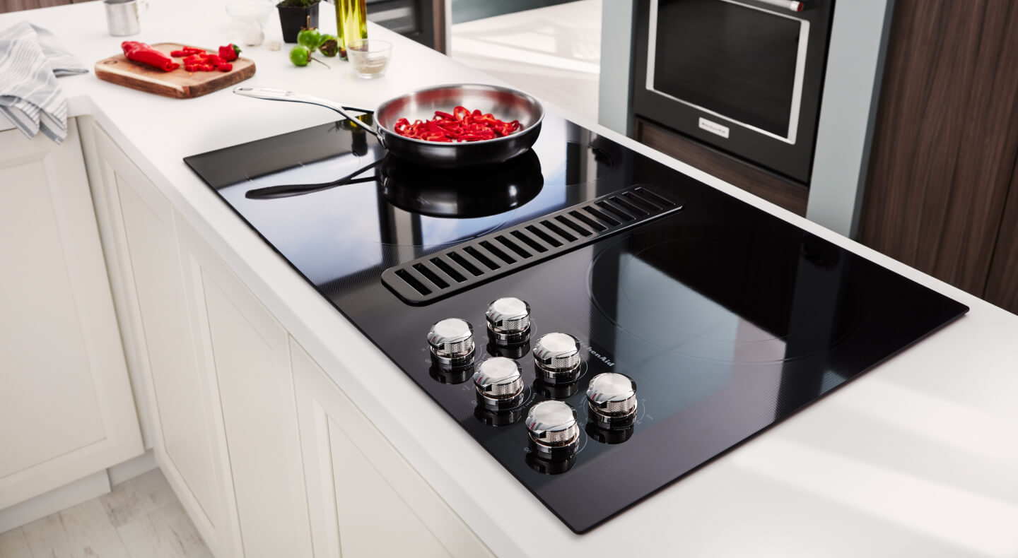 Downdraft stovetop Downdraft stovetop