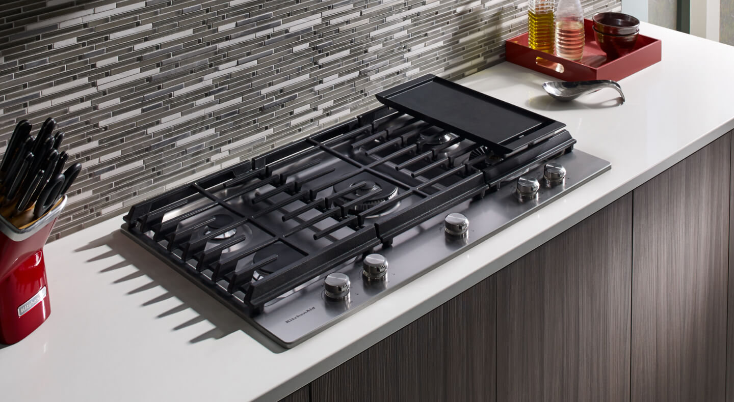 Stainless steel gas stovetop Stainless steel gas stovetop