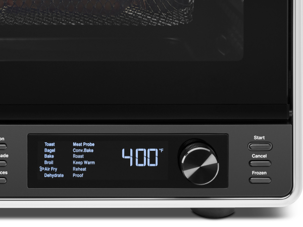 A KitchenAid® countertop oven with air fry.