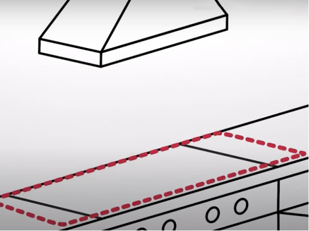 Countertop measurement icon