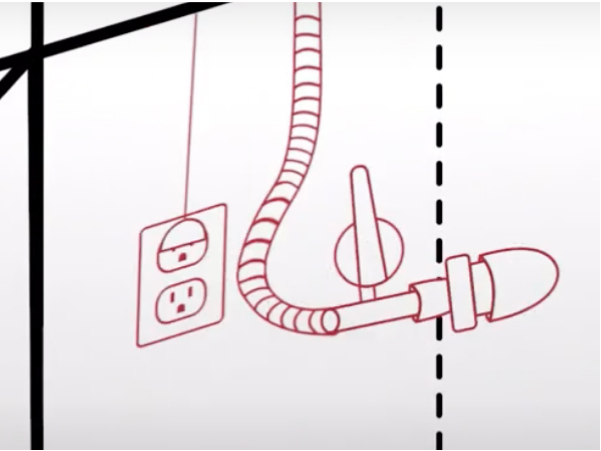 Gas line icon