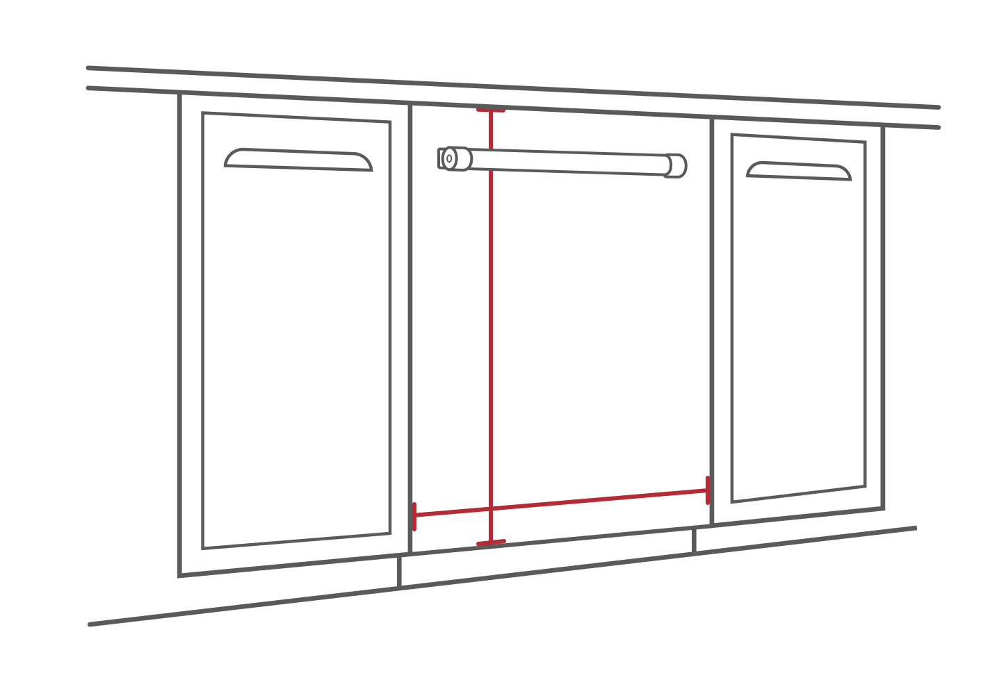 Dishwasher height measurement infographic Dishwasher height measurement infographic