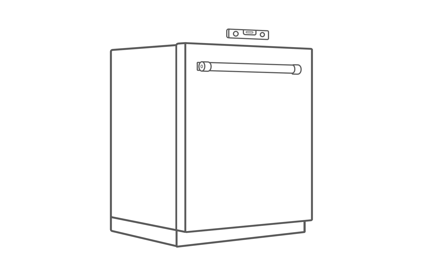 Top control dishwasher infographic Top control dishwasher infographic