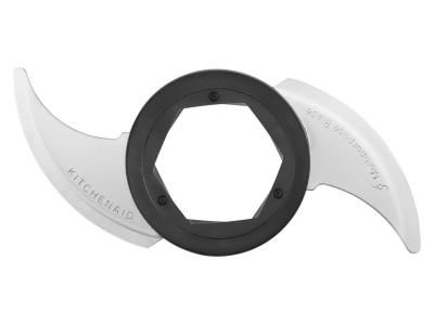 Metal multipurpose blade of a food processor