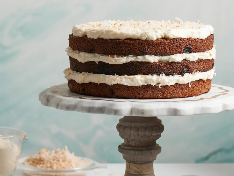 Moist carrot cake
