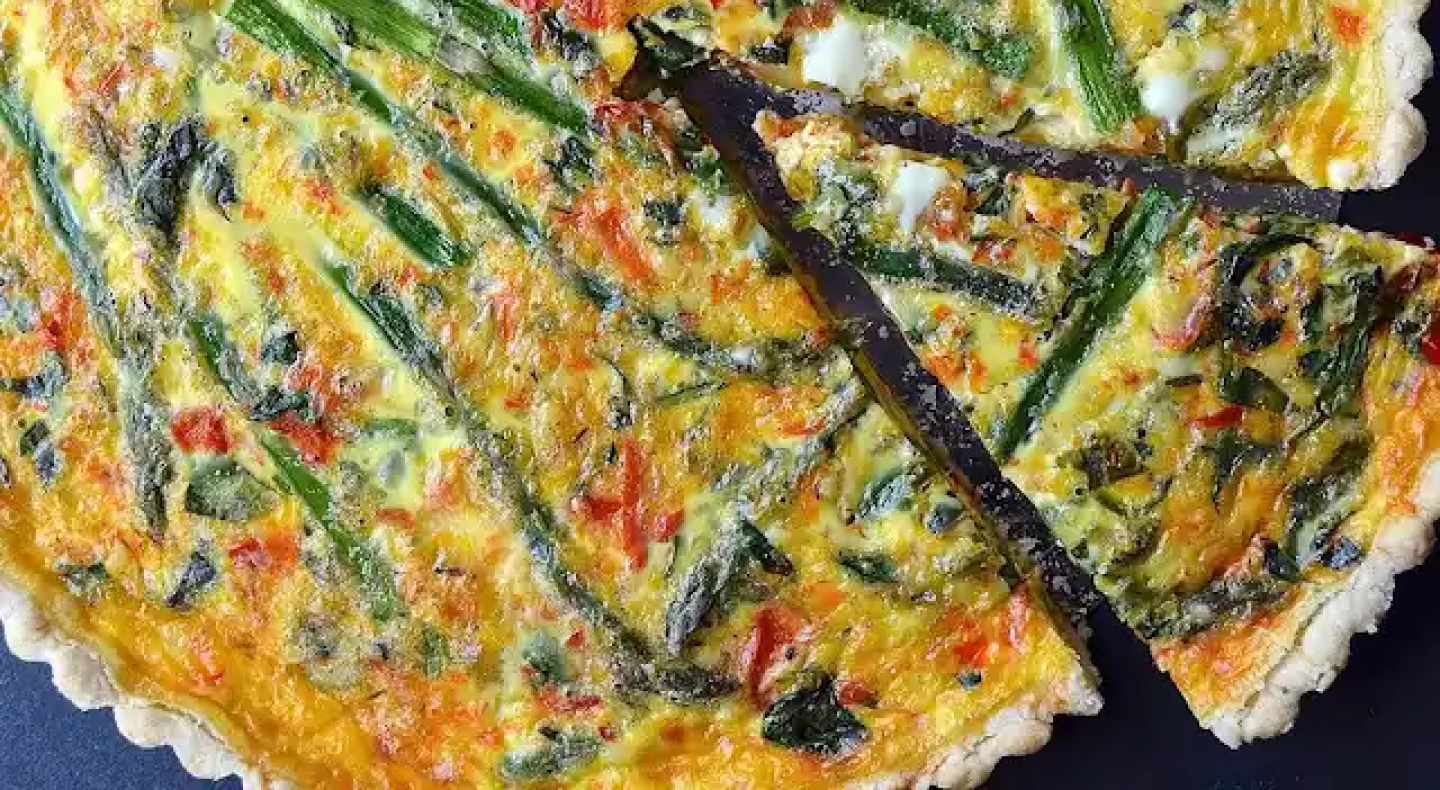 Vegetable quiche