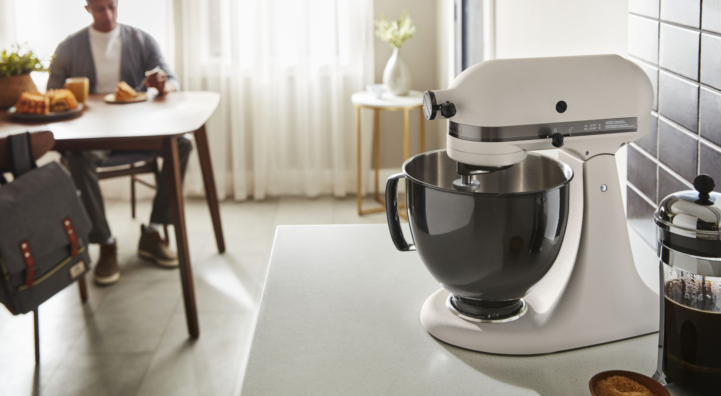 A KitchenAid® stand mixer A KitchenAid® stand mixer
