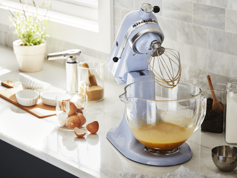A KitchenAid® mixer A KitchenAid® mixer