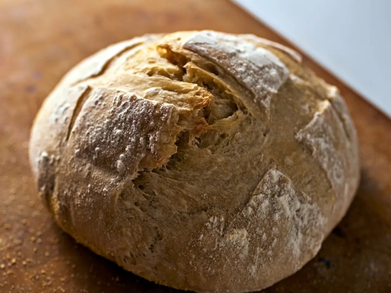 Loaf of sourdough bread