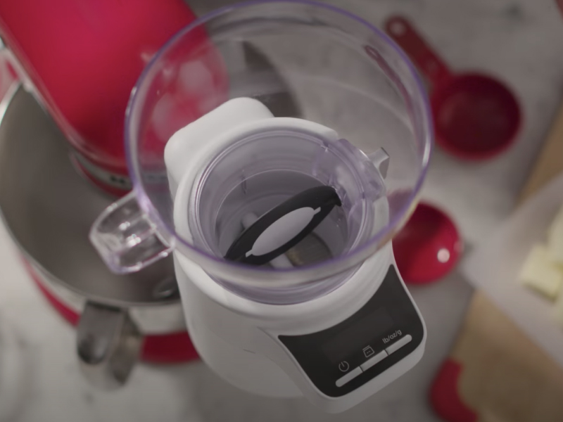 The KitchenAid® Sifter + Scale Attachment
