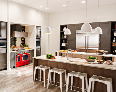 A kitchen room