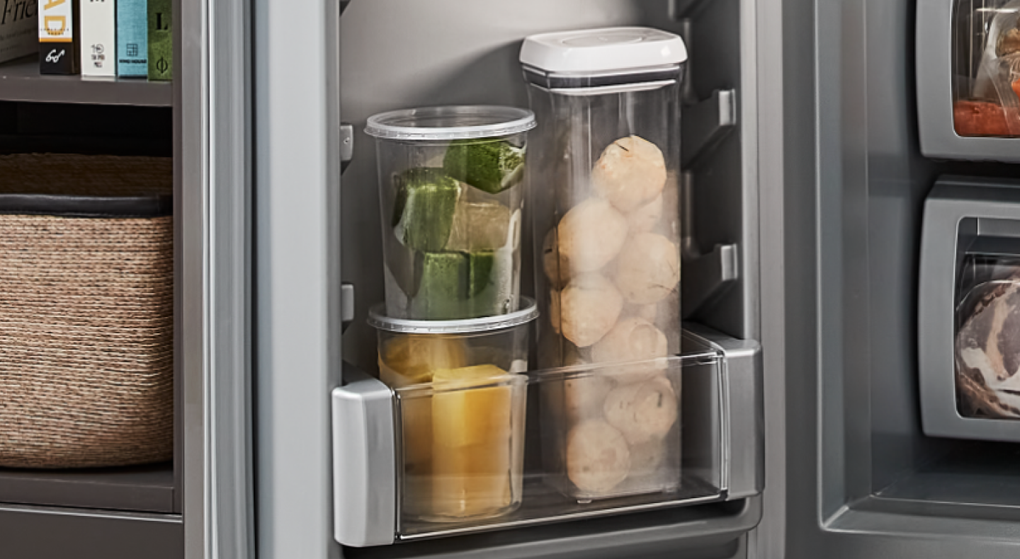 Frozen ice cubes with herbs Frozen ice cubes with herbs