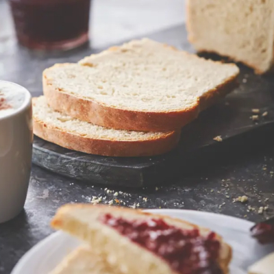 Slices of sandwich bread