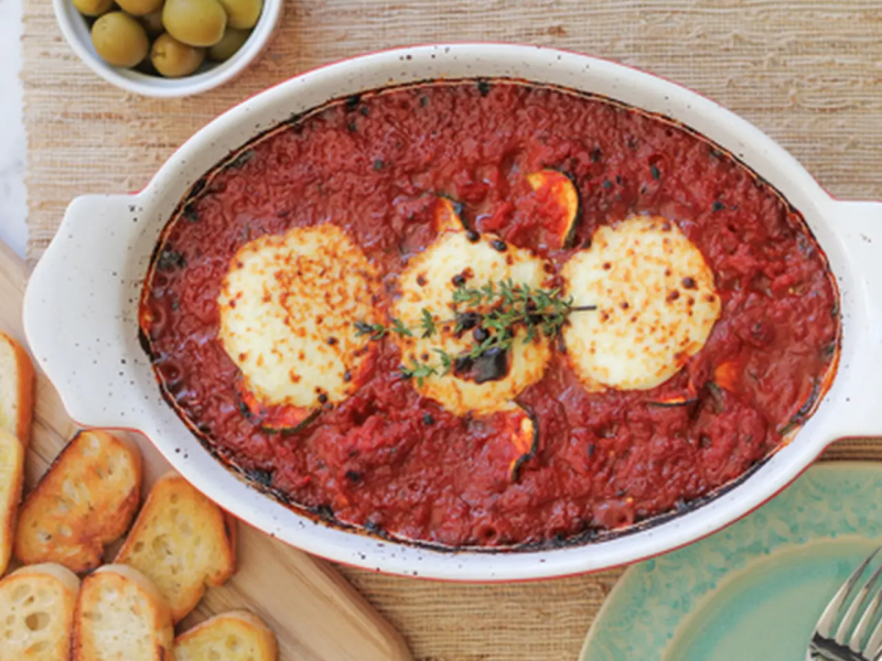 Marinara in a dutch oven