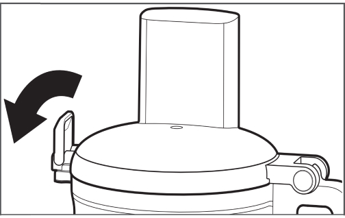 Attaching work bowl cover Attaching work bowl cover