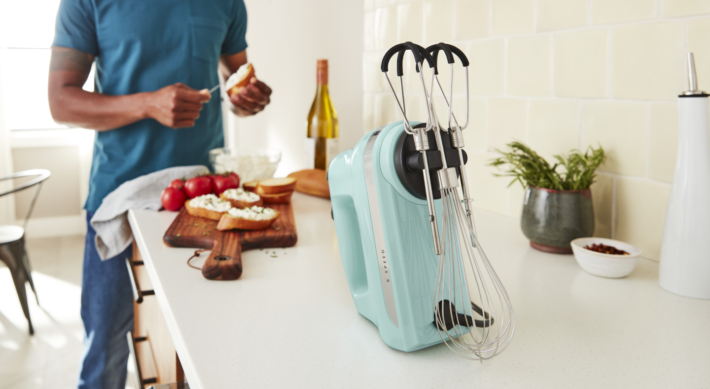 KitchenAid® hand mixer with attachments KitchenAid® hand mixer with attachments