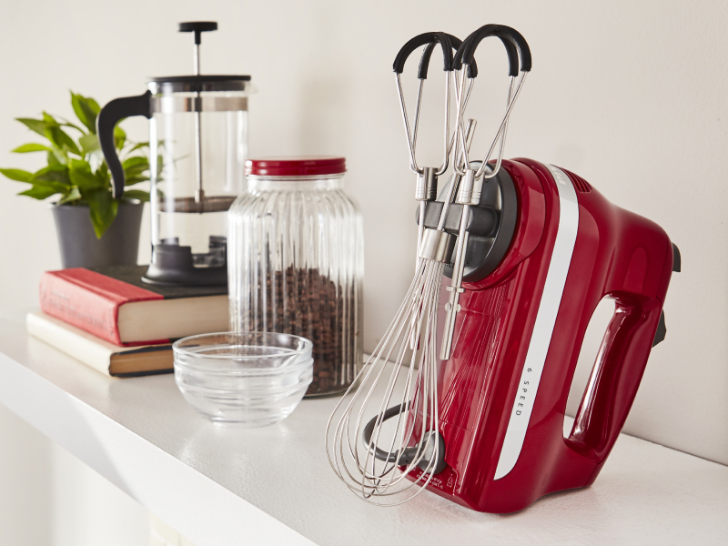KitchenAid® hand mixer with attachments