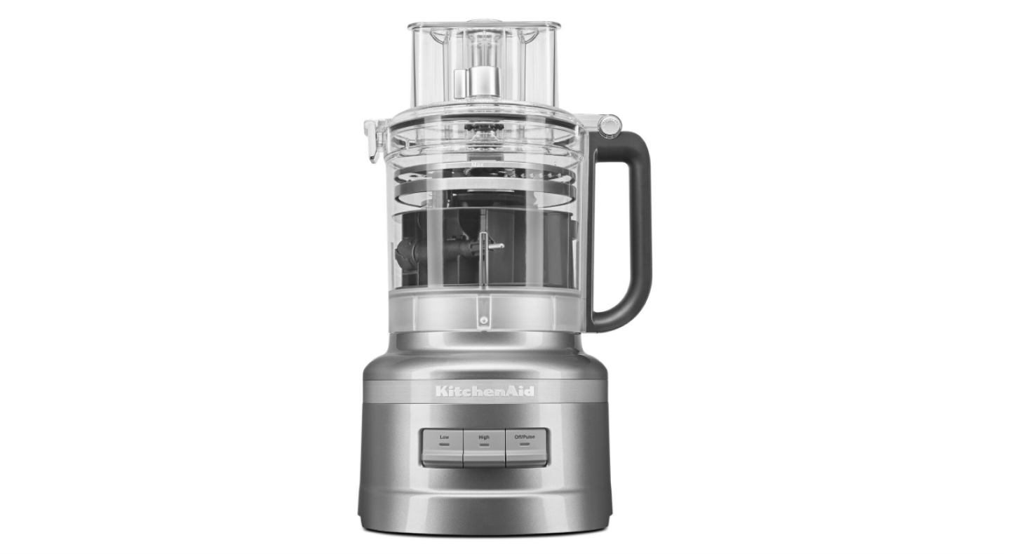 Silver KitchenAid® food processor  Silver KitchenAid® food processor
