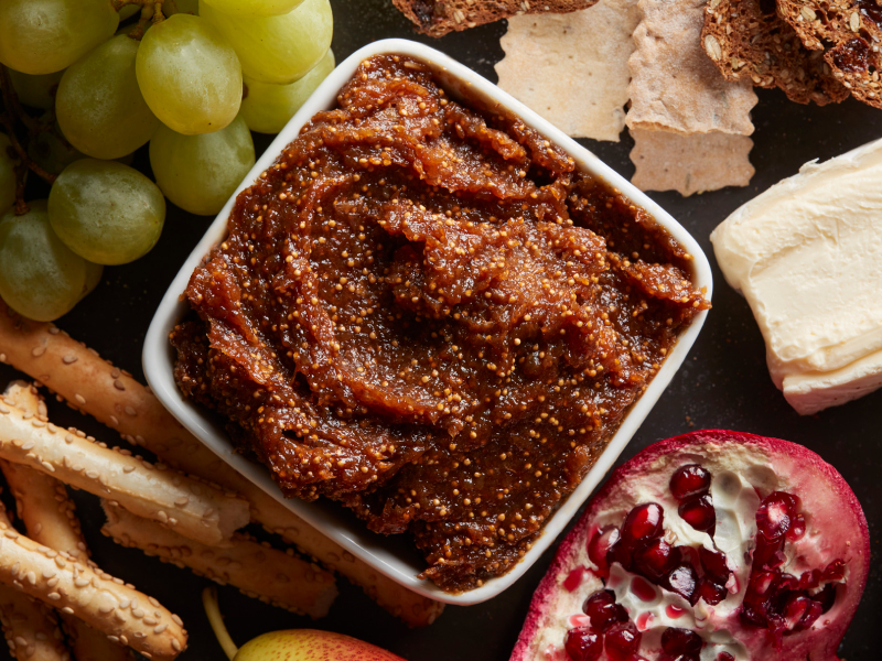 Spiced fig jam