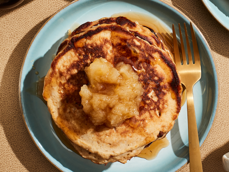Applesauce pancakes