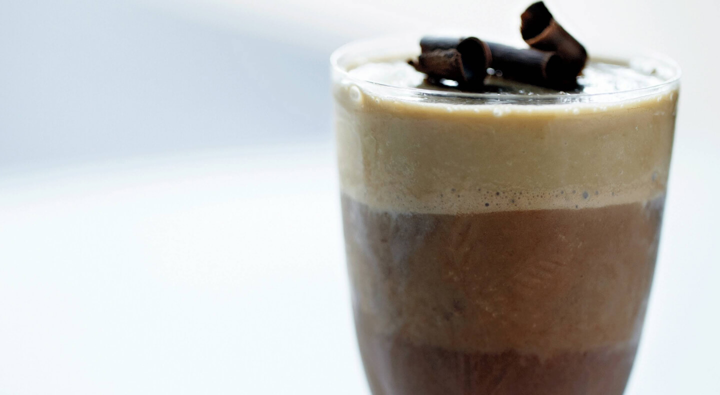 Chocolate mousse in a glass Chocolate mousse in a glass