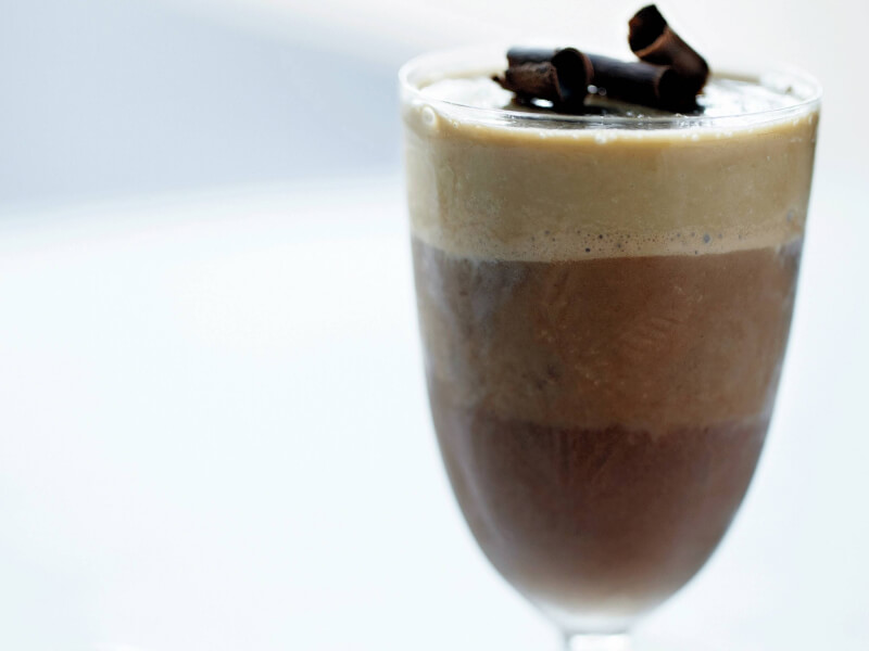 Chocolate mousse in a glass Chocolate mousse in a glass