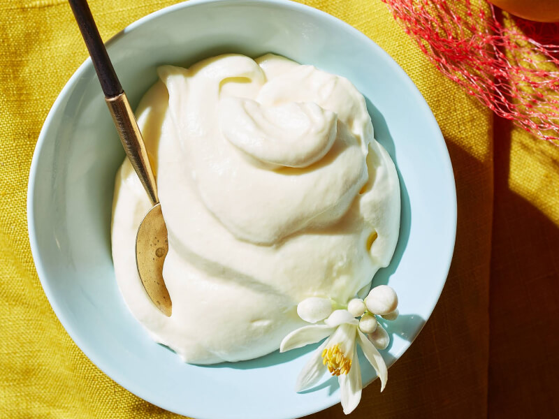 Mousse in a dish Mousse in a dish