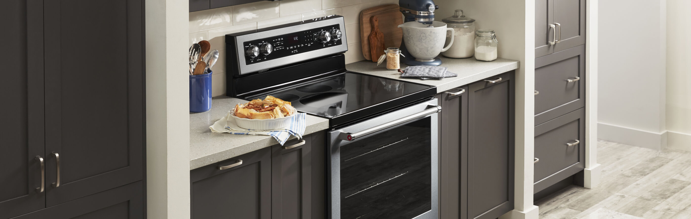 KitchenAid® glass-ceramic electric range