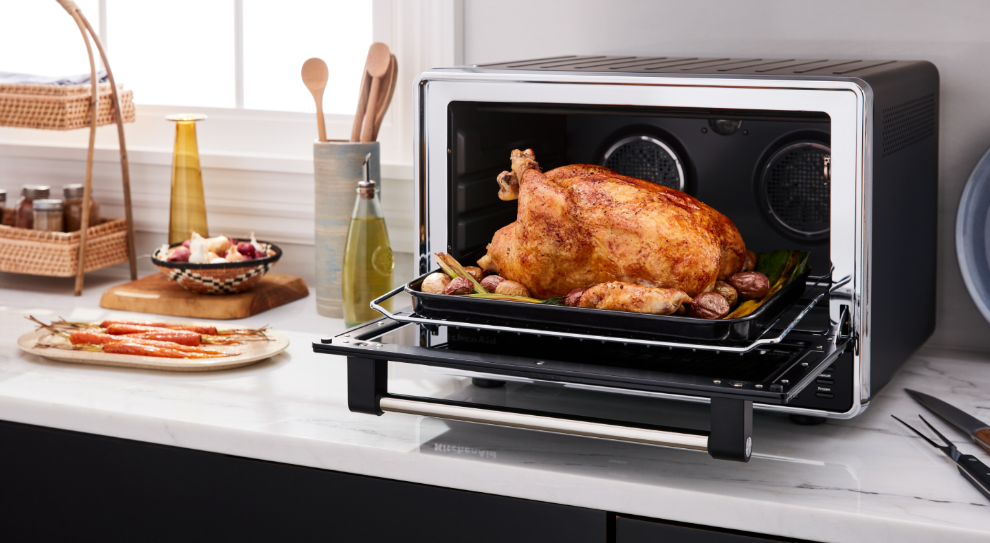 A whole roast chicken