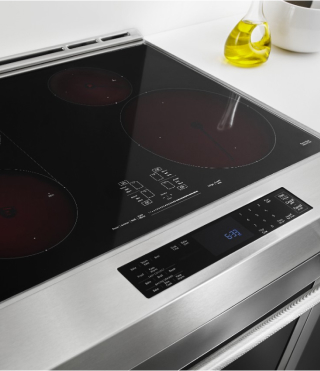 A KitchenAid® electric cooktop