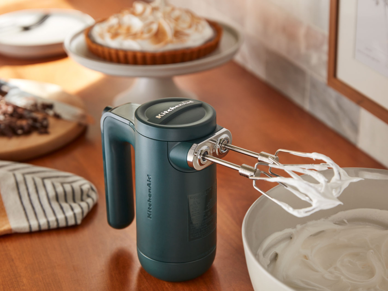 A KitchenAid® hand mixer A KitchenAid® hand mixer
