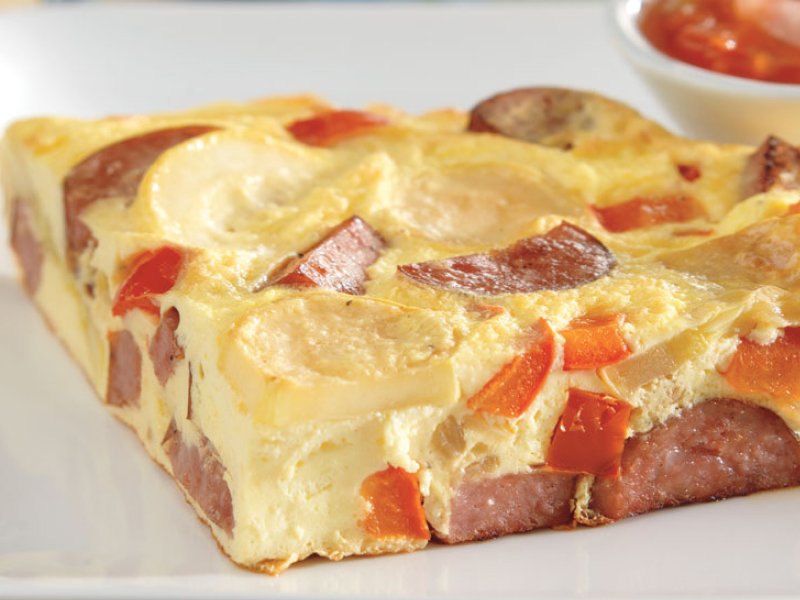 Breakfast strata