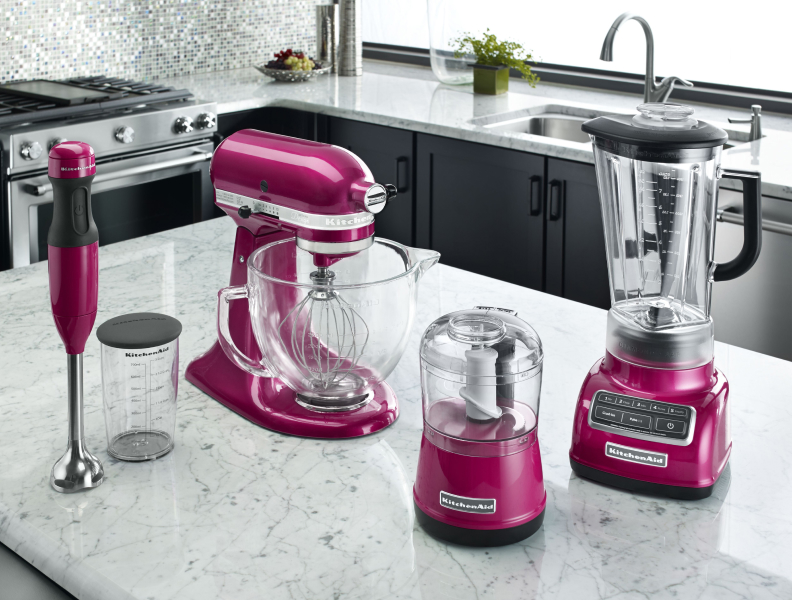Assortment of KitchenAid® countertop appliances Assortment of KitchenAid® countertop appliances