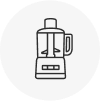 A food processor icon