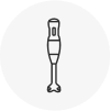 A hand blender icon