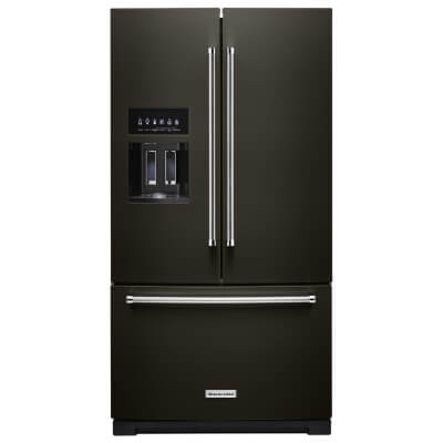 KitchenAid® French Door Refrigerator with Exterior Ice and Water Dispenser