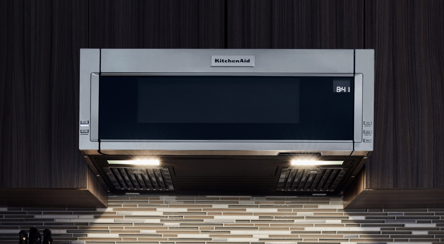 KitchenAid® low profile microwave