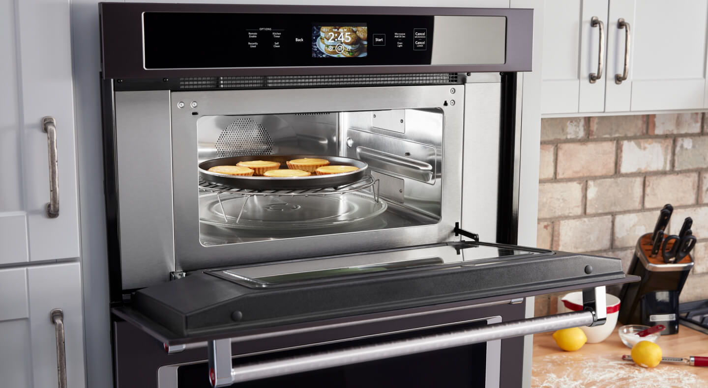 Microwave oven combination