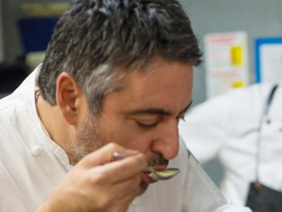 Chef Luc puts a modern spin on traditional flavors. 