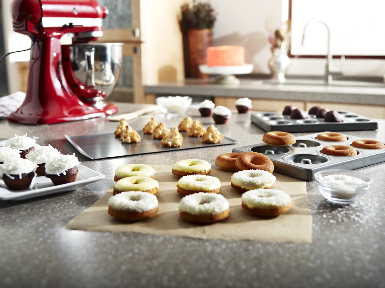 Our line of baking accessories helps you create delicious confections.