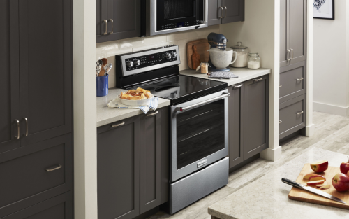 KitchenAid® glass-ceramic electric range 