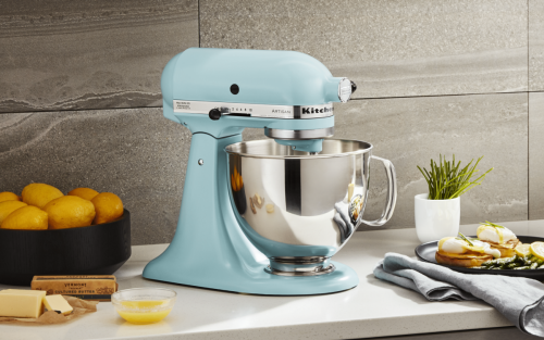 KitchenAid® stand mixer in a kitchen