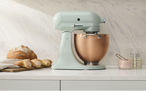 A KitchenAid® stand mixer on a countertop